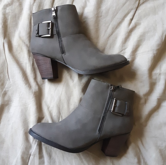 Sugar Womens Threaded Ankle Bootie Black 6